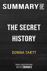 Summary of The Sound The Secret History by Donna Tartt: Trivia/Quiz for Fans